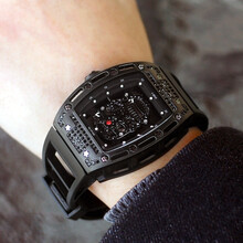 2020新款理查德米勒风格手表骷髅头男士手表理查德霸气机械风格米勒