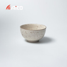 爱陶(AITO) 白化粧系列餐具套装美浓烧日式陶瓷碗碟汤碗饭碗 饭碗φ13.2×H7.4cm