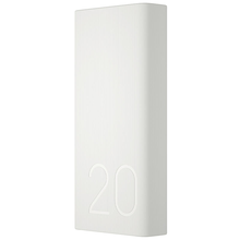 华为充电宝20000毫安移动电源18W双向快速充电大容量双口typec版可上飞机小米苹果通用 【荣耀-20000mAh-白色】Micro接口 标配