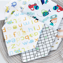 京东超市	
Temami口水巾棉婴儿童三角巾新生儿宝宝围嘴防水男女童夏季 5条装（颜色随机）