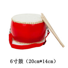 三句半道具套装大场合表演成人儿童铜锣鼓镲纯铜锣鼓乐器全套 6寸鼓