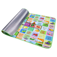 麦肯齐 XPE材质宝宝爬行垫毯婴儿爬爬垫儿童防滑地垫 字母200*180