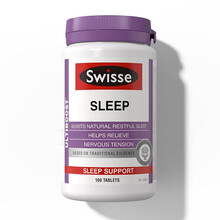 Swisse 改善睡眠片 缬草片SLEEP助眠片 不含褪黑素澳洲进口 失眠安眠助眠 100粒*1瓶