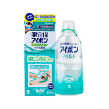 【JD物流】日本进口洗眼液 缓解眼睛疲劳清洁眼部小林制药眼睛冲洗护理液 眼宜保洗眼液(温和型）500ml