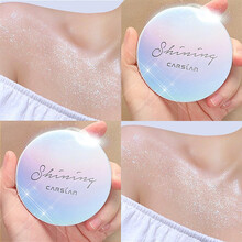 卡姿兰粉饼高光修容一体盘闪粉提亮肤色珠光立体膏防水不脱妆 01# 水光白