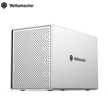 Yottamaster2.5/3.5英寸四盘/五盘位硬盘柜SATA串口全铝存储柜USB3.0硬盘盒 USB3.0接口 五盘位磁盘阵列柜