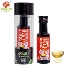 福禄纳有机核桃油 一级冷榨初榨宝宝孕妇食用油 DHA 营养辅食油 110毫升