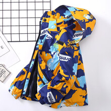 左爱佑童 男童外套女童冲锋衣春秋冬童装儿童加绒加厚洋气中大童外套上衣三合一冲锋衣 三合一冲锋衣-字母黄色 160(建议身高140-150CM)