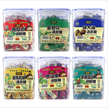 草珊瑚助爽胖大海清爽润喉糖抽烟干含片薄荷护嗓教师清凉散装小粒750g/桶 ll 胖大海