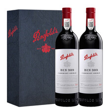 国际	
奔富 Penfolds 红酒/白葡萄酒 礼盒 澳大利亚进口葡萄酒 750ml*2 葡萄酒礼盒装 奔富389 BIN 389