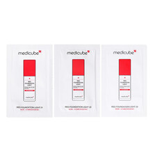 美蒂秋芙 乐得粉底液遮瑕粉底液韩国进口干皮水润轻薄无妆感持久待妆光感柔润 旅行装6g（赠品勿拍）