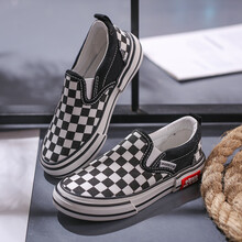 回力童鞋男童帆布鞋2020秋季韩版休闲鞋儿童单鞋女童一脚蹬懒人鞋 WZ20-171黑色 36/22.5cm