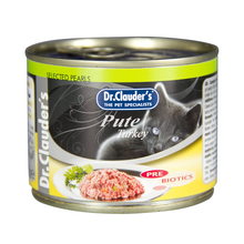 克劳德医生猫罐头Dr.Clauder's幼猫主食无谷罐头200g/罐 火鸡+益生元