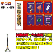 唢呐乐器全套 乌木唢呐杆d调C降B调初学者成人锁呐带哨片 小G(特惠套餐)