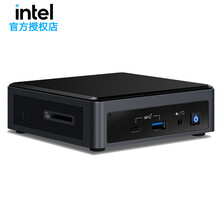 英特尔Intel寒霜峡谷NUC10i7FNH NUC10I3FNK迷你主机酷睿十代游戏办公设计电脑  寒霜峡谷 NUC10I7FNK（薄款）  官方准系统+8G 2666 512G Nvme