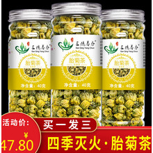 菊花茶清特级凉茶胎菊杭白菊抗白菊茶 x1