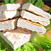 陕西特产手工大烧饼锅盔馍大饼面饼地方特色美食小吃早餐饼白饼 精品