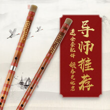 竹笛初学横笛新手笛子黄卫东精制练习成人零基础入门考级笛子一节二节 降E