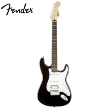 芬达吉他（Fender）SQ子弾系列ST型带摇把单单双线圈电吉他初学入门电吉它月桂木指板黑色