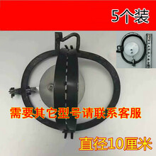 家用野外强力圆形老鼠夹地夹捕鼠夹笼铁夹神器全自动钢丝夹扑鼠器