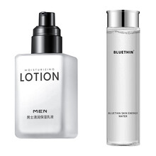 莱蔻男士清润保湿乳液 补水滋润清爽控油细致肌肤面霜润肤露100g 【男士专用】乳液+能量水