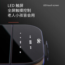 (GIKG) 足浴盆全自动按摩 泡脚桶高深桶泡小腿恒温加热洗脚盆家用小型电动泡足浴桶礼物泡脚盆 【艾尔斯灰玻璃面板】【漏电保护开关】