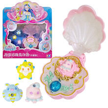 巴啦啦玩具巴拉拉小魔仙海萤堡变身器魔法棒琴套装娜希雅冰蓝星箭套装儿童女孩生日礼物 581601海萤珍珠变身器(珍藏版)