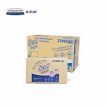 适高 Scott Airflex 锁水折叠式擦手纸 250张/包 16包/箱  整箱装 37490-10