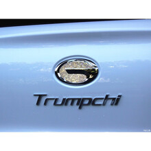 广汽传祺gs4钻石车标贴传奇gs4改装专用方向盘钻石贴装饰 gs4【尾标钻