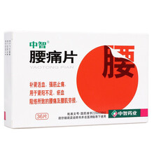 中智 腰痛片0.35g*36片 补肾活血 强筋止痛 腰痛 单盒装