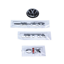 鸿森驰捷达后车标新款老款后字标字牌贴字母标一汽大众车尾标志前中网标 99-03款CIX后标一套