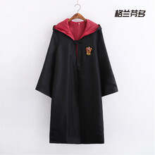 哈利波特cosplay衣服全套服装成人儿童cos服男女斗篷长袍风衣周边 格兰芬多魔法袍 M码