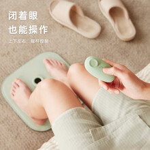 moido腿部按摩器按摩仪EMS微电流纤腿按摩垫便携式小腿按摩器美腿仪 雨林绿