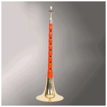 红木唢呐黑檀乌木唢呐唢呐乐器初学唢呐吹奏乐器 红木D调黄碗+资料+木盒