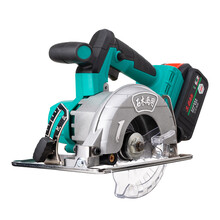 克里斯蒂安 无刷锂电圆锯充电式石材切割机4寸木工多功能台锯手提圆盘电锯（无刷锂电圆锯+锯片）