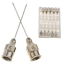 武皇 点胶针头4号5号6号7号8号9号10号20号注胶用针头 工业实验用针头 不锈钢针头 18号针头   18×38 一板（10支）针头