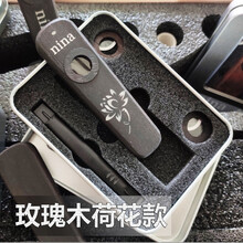 【官方直销】卡祖笛 爱德琳adeline木质演奏级kazoo祖卡笛尤克里里伴侣小众乐器简单易学卡祖笛 2021年新款玫瑰木荷花款【官方赠品】