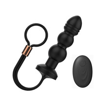 情趣扩肛器后入电动后庭肛塞拉珠玩具无线遥控男女性共用震动成人 其他颜色咨询客服