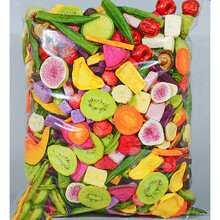 综合什锦果蔬脆片蔬菜干水果干零食混合装脱水即食香菇秋葵脆袋装 13种高配果蔬500g+青萝卜125g