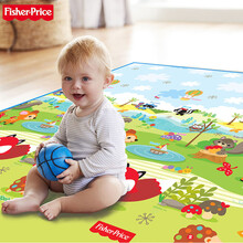 费雪 Fisher-Price 韩国进口动物森林XPE材质150*200*1.0CM爬行垫 地垫 宝宝单面图案包边BMF15