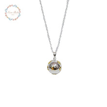 法国nova诺娃孕妇胎教铃铛安抚铃铛孕妇礼物胎教铃铛进口胎教铃铛发顺丰 镀925银经典款银链+金星月