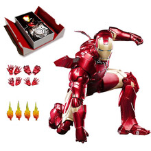 中动玩具 190603 MK3钢铁侠 漫威玩具手办十周年系列珍藏版关节可动儿童玩具生日礼物