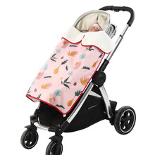 婴儿车防风盖毯宝宝盖毯被子童车防水防风毯婴儿抱被 热带.雨林-防水款-85X64cm-不含推车