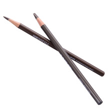 李佳琦化妆师用铅笔式诗婷眉笔防水防汗持久不脱色木质硬芯 深棕色06#店主代削+