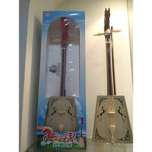 马头琴玩具仿真玩具电动乐器民族表演乐器男孩玩具女孩玩具 褐色