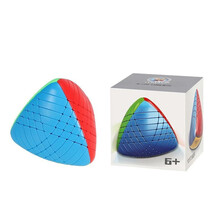 圣手高阶魔方六七八阶九阶十一十二十三十四十七十九阶678910111213阶高阶魔方顺滑可调益智玩具 圣手七阶粽子彩色