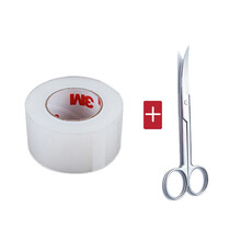 肉色美目贴哑光雾面双眼皮贴胶带美目贴卷隐形双眼皮胶布超粘低敏 肤色宽 美目贴一卷+剪刀