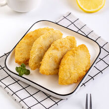 鳕鱼块新鲜速冻鱼排油炸小吃半成品生鲜 盛怡菲达 十盒(100枚)家庭装
