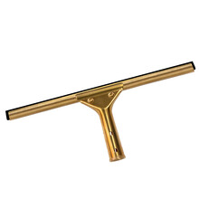 洁丽来 黄铜玻璃刮子擦玻璃工具擦窗器清洁地板刮玻璃刮刀刮水器窗户清洁器餐厅桌面刮水器 45cm