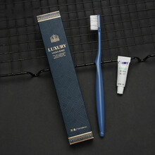 一次性洗漱用品星级酒店民宿宾馆家用一次性牙刷牙具拖鞋套装 10支牙刷